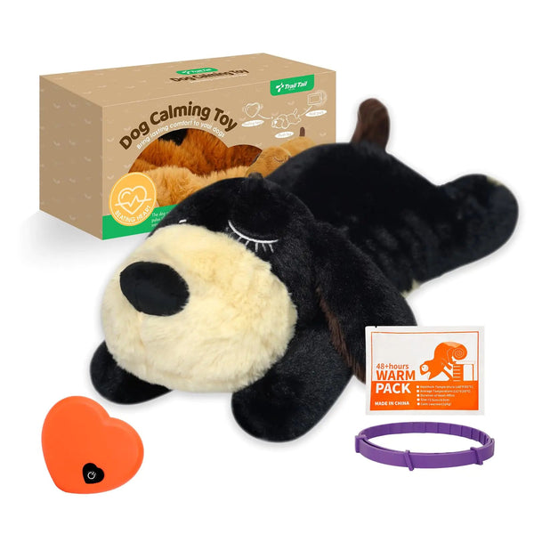 CalmBeat Plush Dog Toy